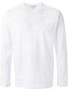 Comme Des Garçons Shirt Longsleeved T-shirt, Men's, Size: Large, White, Cotton