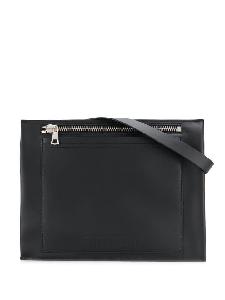 Unravel Project Oversized Belt Bag - Black