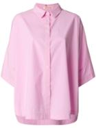 Henrik Vibskov - Yes Blouse - Women - Cotton/spandex/elastane - S, Pink/purple, Cotton/spandex/elastane