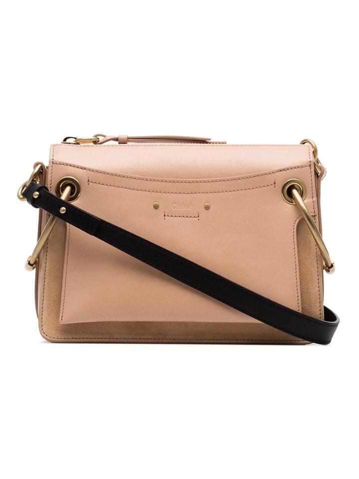 Chloé Biscuit Pink Roy Small Leather Shoulder Bag - Neutrals