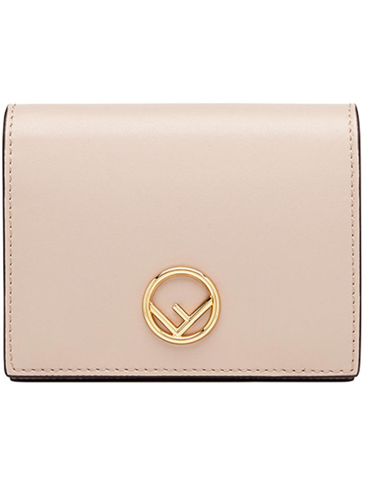 Fendi Compact Bi-fold Wallet - Pink & Purple