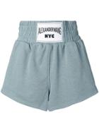 Alexander Wang Loose-fit Shorts - Blue