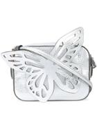 Sophia Webster Butterfly Applique Crossbody Bag - Metallic