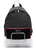 Eastpak X Kris Van Assche Colourblock Backpack - Black