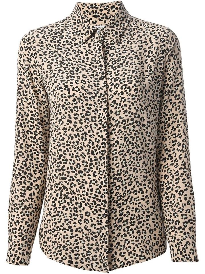 Equipment 'reese' Leopard Print Shirt