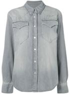 Isabel Marant Étoile Long-sleeve Fitted Shirt - Grey