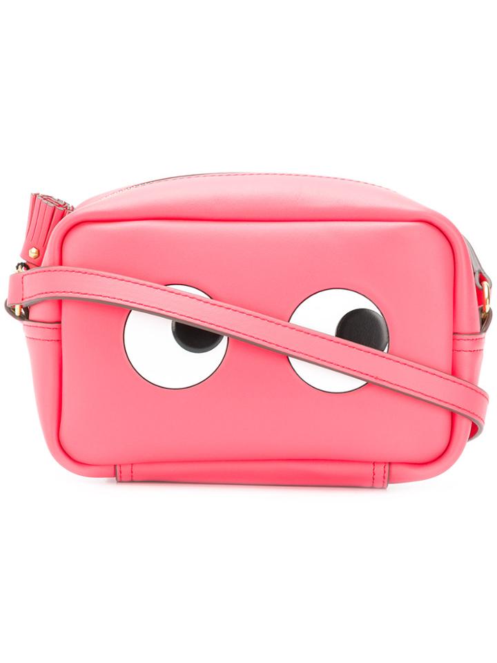 Anya Hindmarch Eyes Crossbody - Pink & Purple