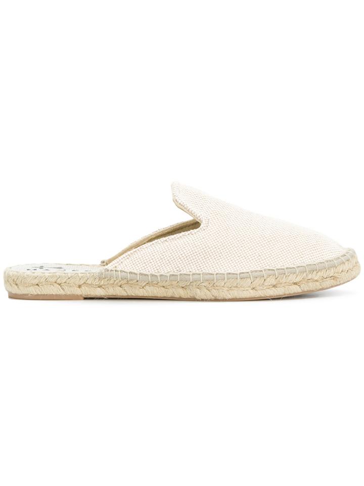 Manebi Slip-on Espadrilles - Nude & Neutrals