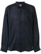 Ps By Paul Smith Long-sleeved Classic Shirt - Blue
