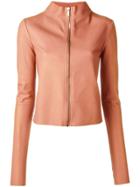 Rick Owens Lilies Cropped Jacket - Pink