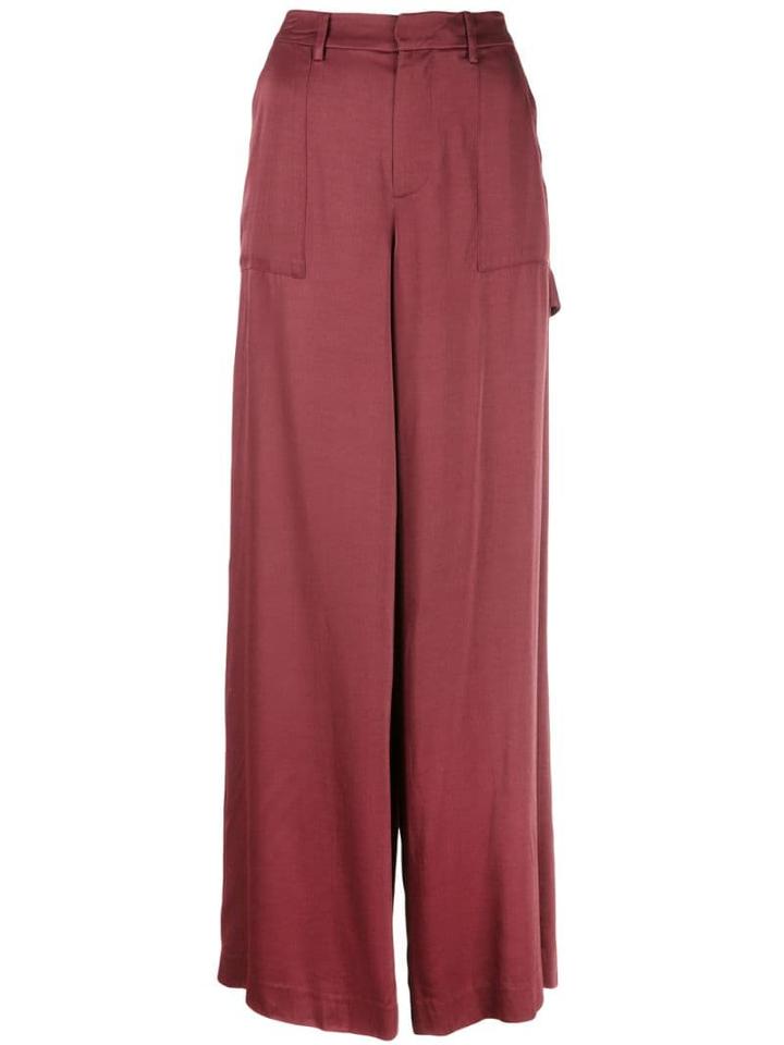 Opening Ceremony High-waisted Palazzo Pants - Red