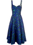 Jason Wu Collection Embroidered Cocktail Dress - Purple