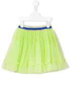 Gucci Kids Tulle Ruffled Skirt, Size: 8 Yrs, Green