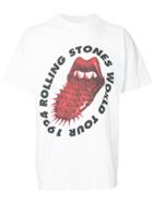 Fake Alpha Vintage Rolling Stones Print T-shirt - White