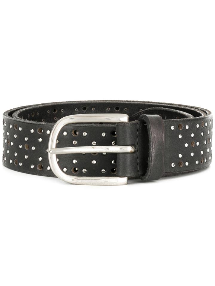 Orciani Studded Belt - Black