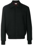 Saint Laurent Casual Collared Jacket - Black