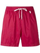 Loro Piana Drawstring Swimming Shorts - Red
