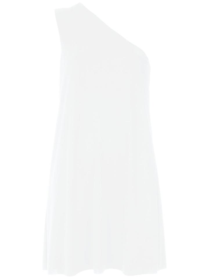 Osklen One Shoulder Dress - White