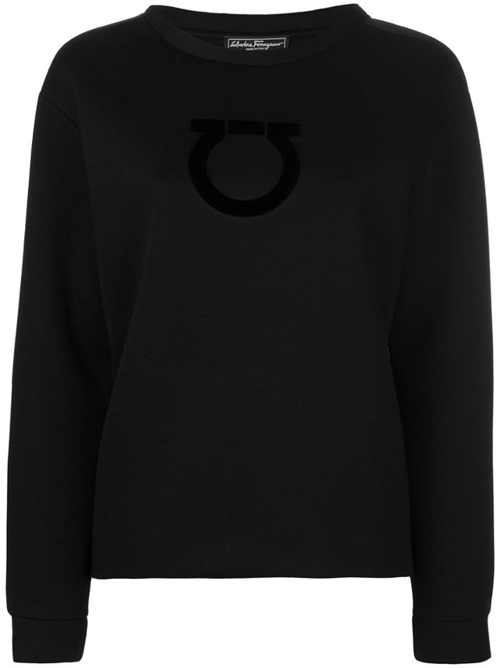 Salvatore Ferragamo Gancio Sweatshirt - Black