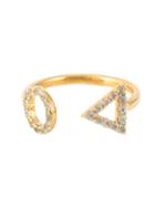 Gisele For Eshvi 'december' Ring