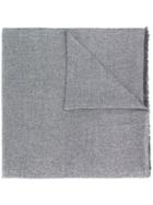 Holland & Holland Cashmere Knit Scarf - Grey