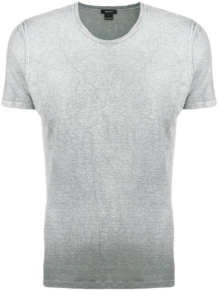 Avant Toi Colour Fade T-shirt - Grey