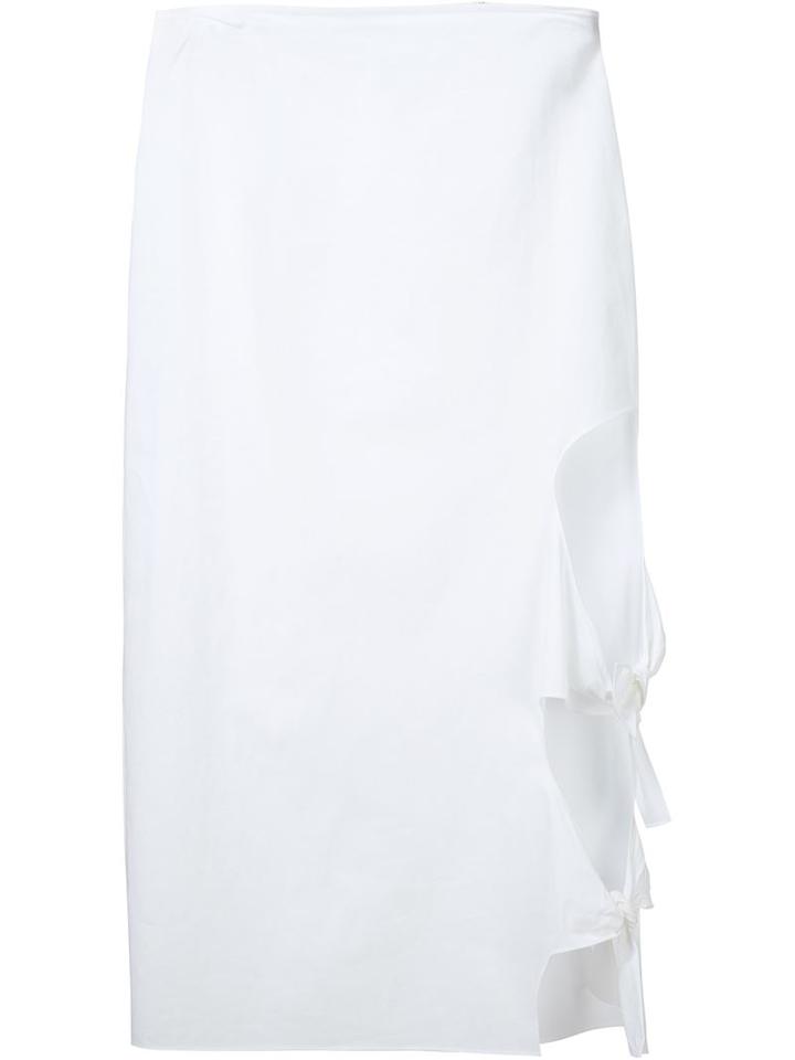 Rosie Assoulin Tie Knot Detail Skirt
