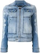 Just Cavalli Embroidered Denim Jacket - Blue
