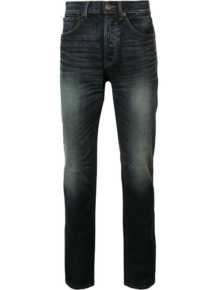 321 Faded Tapered Jeans, Men's, Size: 34, Blue, Cotton