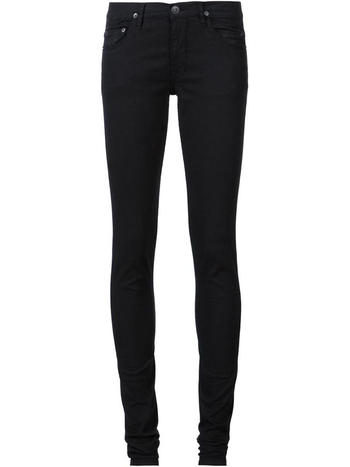 Rick Owens Drkshdw Skinny Jeans, Women's, Size: 29, Black, Cotton