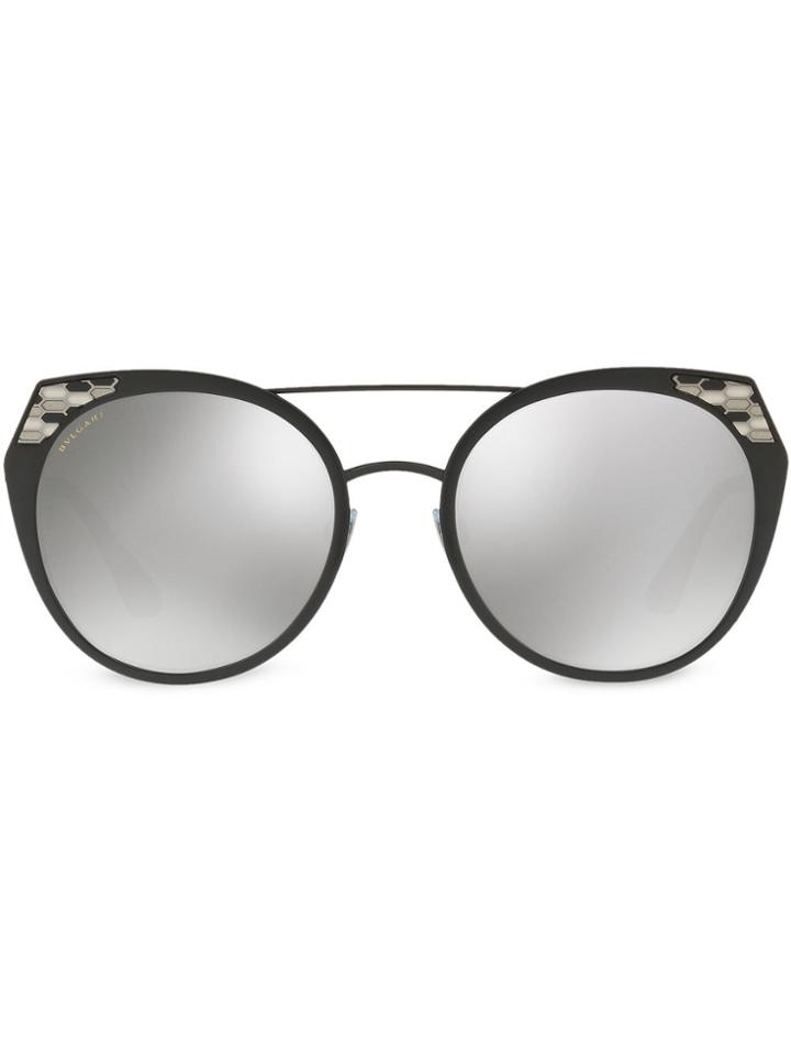Bulgari Bulgari 0bv609520266g53 20266g Demi Matte Black Metals &