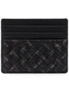 Bottega Veneta Intrecciato Small Cardholder - Black