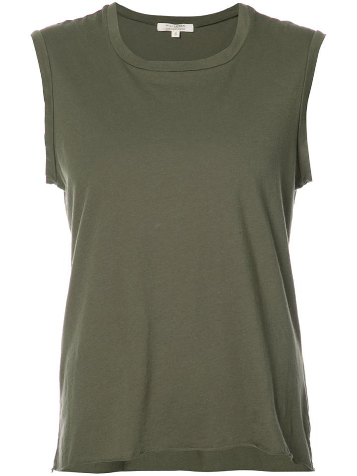 Nili Lotan Loose-fit Tank Top - Green