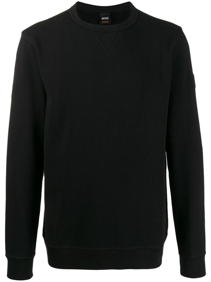 Boss Hugo Boss Crew Neck Jumper - Black