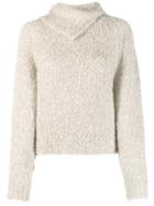See By Chloé Pointed Collar Jumper - Neutrals