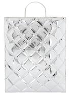 Marques'almeida Quilted Shopper Tote - Metallic