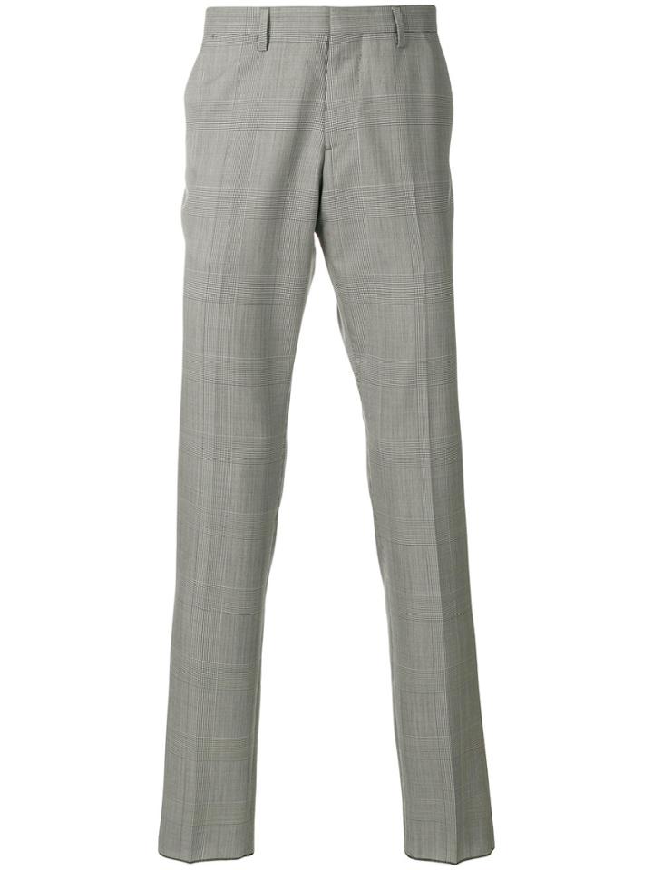 Calvin Klein 205w39nyc Glen Check Trousers - Black