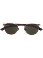 Mykita 'mylon Hybrid Clove' Sunglasses - Metallic