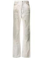 Helmut Lang Pre-owned 2000's Dirty Effect Straight Jeans - White
