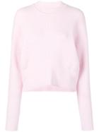 Sportmax Rib Knit Sweater - Pink