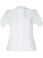 Delpozo Puff Sleeves Shirt - White