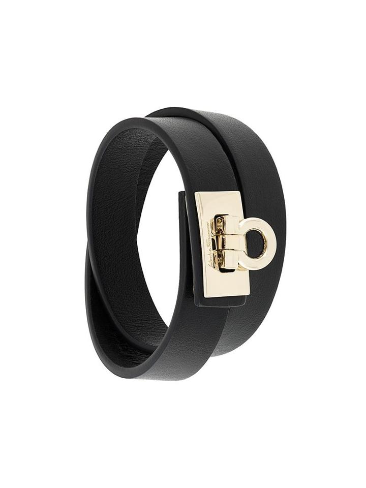 Salvatore Ferragamo Bow Detail Bracelet, Women's, Brown