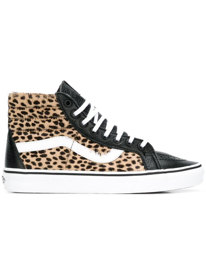 Vans Calf Hair Sk8-hi Reissue Sneakers - Nude & Neutrals
