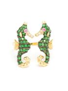 Yvonne Leon 18k Yellow Gold Seahorses Ring