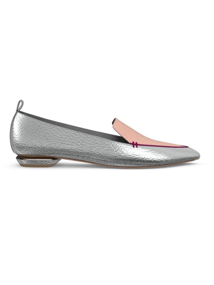 Nicholas Kirkwood Customisable Beya Loafers - Silver