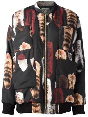 Carin Wester Fox Print Jacket