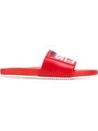 Swear Vision Street Wear X Swear Sliders, Men's, Size: 42, Red, Leather/rubber