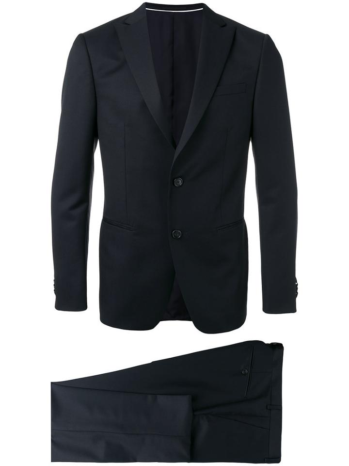 Z Zegna - Two Piece Suit - Men - Cupro/mohair/wool - 52, Black, Cupro/mohair/wool