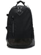 Visvim Panelled Plain Backpack - Black