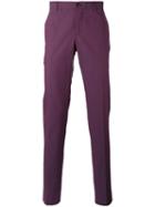 Etro Classic Chinos, Men's, Size: 48, Pink/purple, Cotton